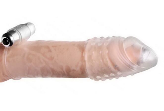 Nozzle to a member with pimples